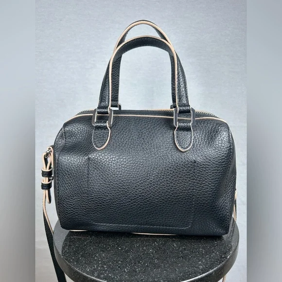 Lauren Ralph Lauren Black Mini Satchel - Rare Sample Development Piece - Picture 4 of 10